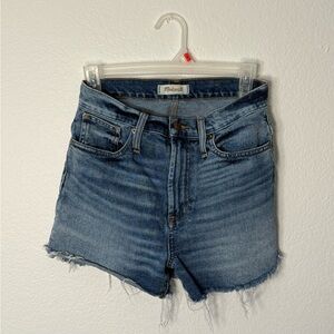 Madewell Classic Blue Jean Shorts